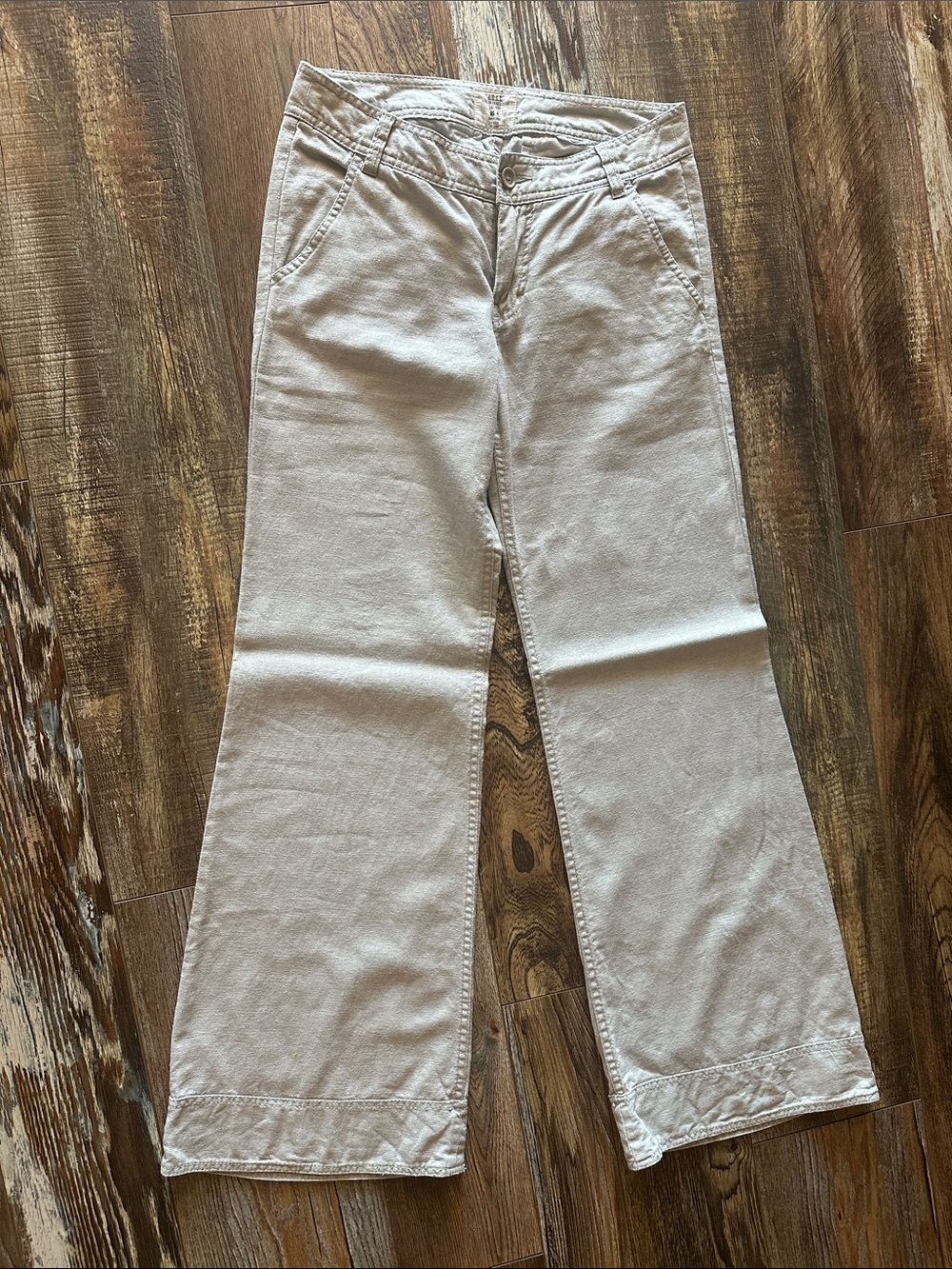 H&M Light gray Wide Leg Trousers